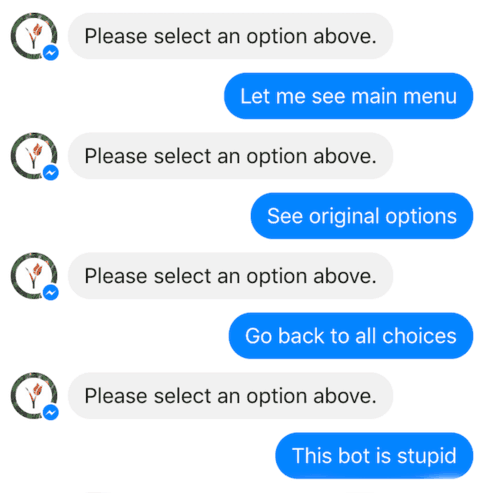 The FOMO of Facebook ChatBots