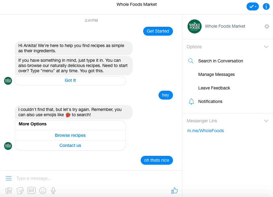 The FOMO of Facebook ChatBots