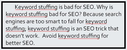 Keywords Stuffing