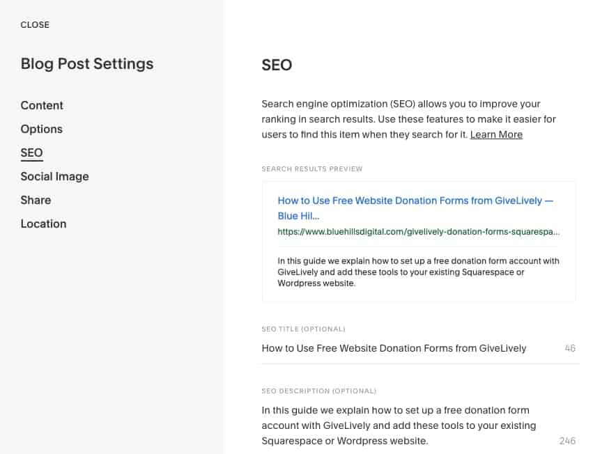 Essential Guide On Squarespace SEO (2021)